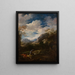 Eine Jagd - Antonio Maria Marini — gerahmtes Bild an der Wand