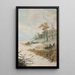 Bucht von Cabrlia - Antonio Parreiras — gerahmtes Bild an der Wand