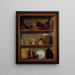 Schrank - Antonio Pérez de Aguilar — gerahmtes Bild an der Wand