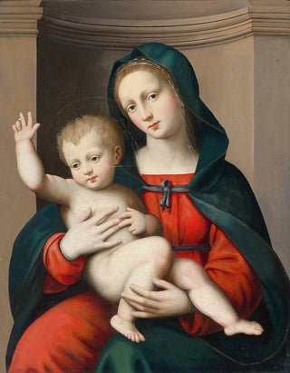 Antonio del Ceraiolo - The Madonna and Child.webp