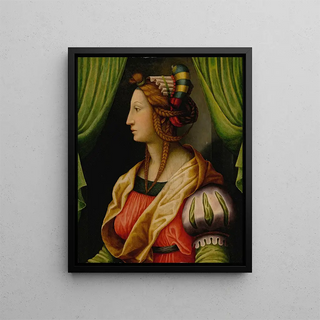 Antonio di Donnino del Mazziere - Profile of a Woman a Testa Ideale.webp