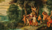 Eine Bacchanale mit Ceres und Satyrn - Schule von Antwerpen — Ansicht des Kunstwerks