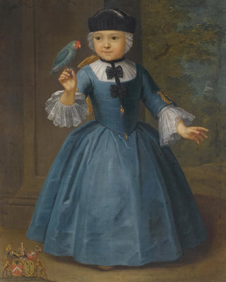 Antwerp School - Portrait Of A Girl Of The De Knyff Family Of Anvers And Brussels.webp