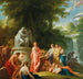 Apollon unter den Hirten, eine Studie für das alte Burgtheater in Wien - Heinrich Friedrich Füger — Ansicht des Kunstwerks
