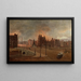 Nach dem Bombardement - Archibald McGoogan — gerahmtes Bild an der Wand