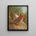 Tragopan de Blyth - Archibald Thorburn — gerahmtes Bild an der Wand