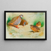 Perdrix rouge et poussins - Archibald Thorburn — gerahmtes Bild an der Wand