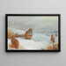 Zeiten der Schwierigkeiten, Rebhuhn und ein Hase - Archibald Thorburn — gerahmtes Bild an der Wand