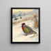 Perdrix de sang de Kusers von Archibald Thorburn — gerahmtes Bild an der Wand