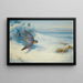 Merlin und Alouetten - Archibald Thorburn — gerahmtes Bild an der Wand