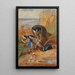Falke und Stockente auf einem Sandbank - Archibald Thorburn — gerahmtes Bild an der Wand