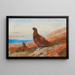 Der Herausforderung - Archibald Thorburn — gerahmtes Bild an der Wand