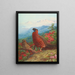 Der Satyre tragopan - Archibald Thorburn — gerahmtes Bild an der Wand