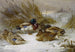 Winterlandschaft mit Stockente - Archibald Thorburn — Ansicht des Kunstwerks
