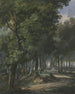 Spaziergänger im Wald von Den Haag - Arie Lamme — Ansicht des Kunstwerks