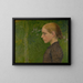 Junge Bäuerin im Profil - Aristide Maillol — gerahmtes Bild an der Wand