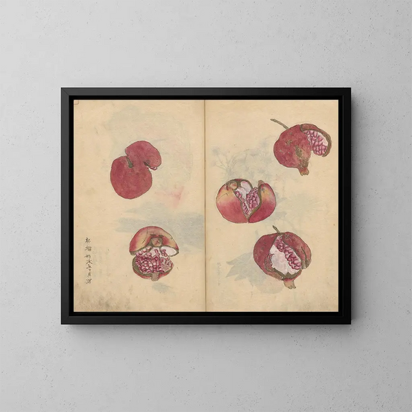 Skizzenbuch Pl018 - Ariyoshi Kondo — gerahmtes Bild an der Wand