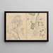 Carnet de croquis Pl110 - Ariyoshi Kondo — gerahmtes Bild an der Wand