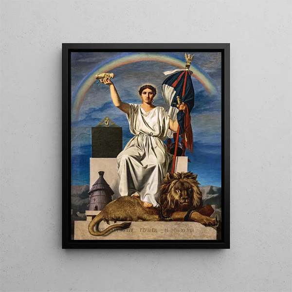 La République - Armand Cambon — gerahmtes Bild an der Wand