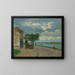 Bords de la Seine - Armand Guillaumin — gerahmtes Bild an der Wand