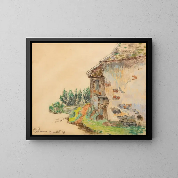 Breuillet, Île-de-France - Armand Guillaumin — gerahmtes Bild an der Wand