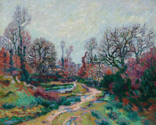 Armand Guillaumin - Chemin de labreuvoir aprs la pluie.webp