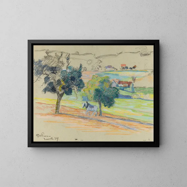 Damiette - Armand Guillaumin — gerahmtes Bild an der Wand
