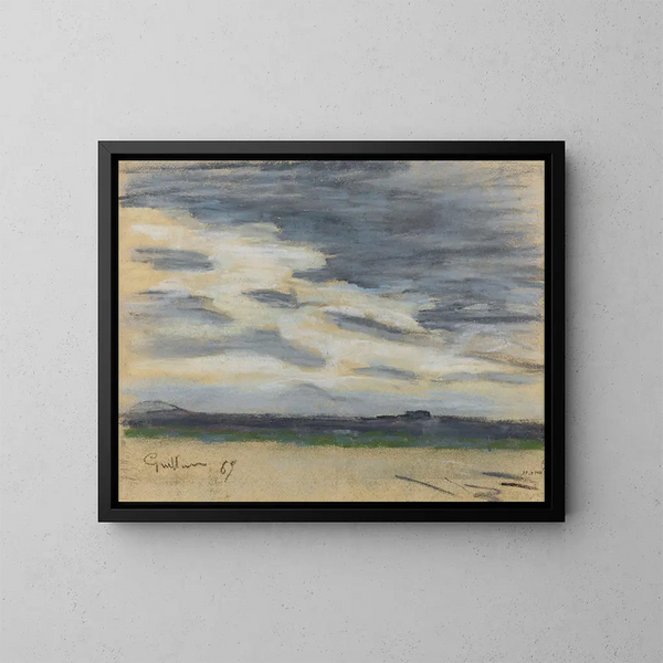 Himmelstudie - Armand Guillaumin — gerahmtes Bild an der Wand