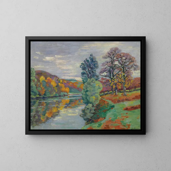 La Roche De L’echo, Crozant (1913) - Armand Guillaumin — gerahmtes Bild an der Wand