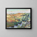 Landschaft bei Crozant - Armand Guillaumin — gerahmtes Bild an der Wand