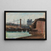 Der Austerlitz-Brücke - Armand Guillaumin — gerahmtes Bild an der Wand