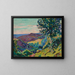 Le Puy Barriou à Crozant - Armand Guillaumin — gerahmtes Bild an der Wand