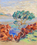 Le Trayas Landschaft des Midi - Armand Guillaumin — Ansicht des Kunstwerks
