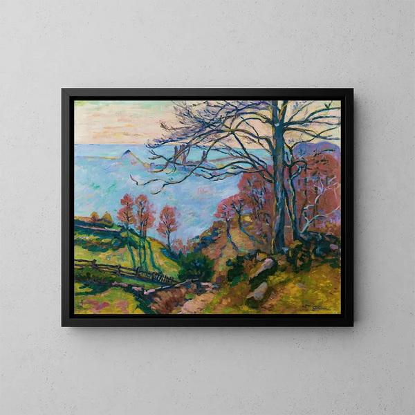 Les Brioches - Armand Guillaumin — gerahmtes Bild an der Wand