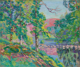 Die Ufer der Creuse - Armand Guillaumin — Ansicht des Kunstwerks