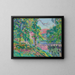 Die Ufer der Creuse - Armand Guillaumin — gerahmtes Bild an der Wand