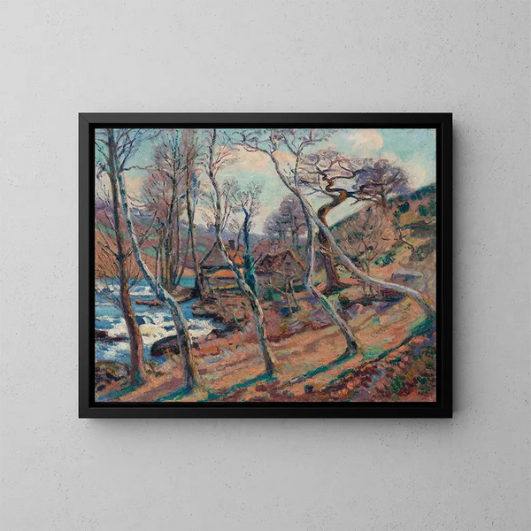 Moulin Bouchardon - Armand Guillaumin — gerahmtes Bild an der Wand