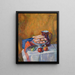 Naturmorte mit Keksen - Armand Guillaumin — gerahmtes Bild an der Wand