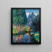 Landschaft in Breuillet - Armand Guillaumin — gerahmtes Bild an der Wand