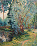 Landschaftsbild mit Teich - Armand Guillaumin — Ansicht des Kunstwerks
