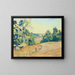 Landschaft von Crozant - Armand Guillaumin — gerahmtes Bild an der Wand