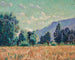 Pontcharra, Tal der Isère, im Hintergrund der Mont Granier - Armand Guillaumin — Ansicht des Kunstwerks