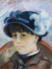 Portrait einer jungen Frau - Armand Guillaumin — Ansicht des Kunstwerks