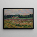 Prairie à Épinay-sur-Orge am Abend - Armand Guillaumin — gerahmtes Bild an der Wand