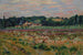 Prairie à Épinay-sur-Orge am Abend - Armand Guillaumin — Ansicht des Kunstwerks