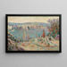 Vallée de la Sedelle à Pont-Charraud Givre blanc - Armand Guillaumin — gerahmtes Bild an der Wand