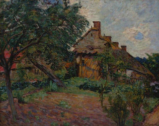 Dorf in der Île-de-France - Armand Guillaumin — Ansicht des Kunstwerks