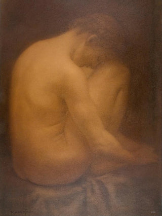 Armand Rassenfosse - Male Nude Seated.webp
