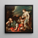 Armida und der schlafende Rinaldo - Giuseppe Nuvolone — gerahmtes Bild an der Wand