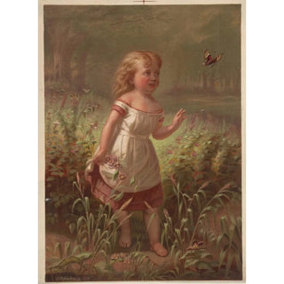 Armstrong Co Lith - Little barefoot and the butterfly.webp